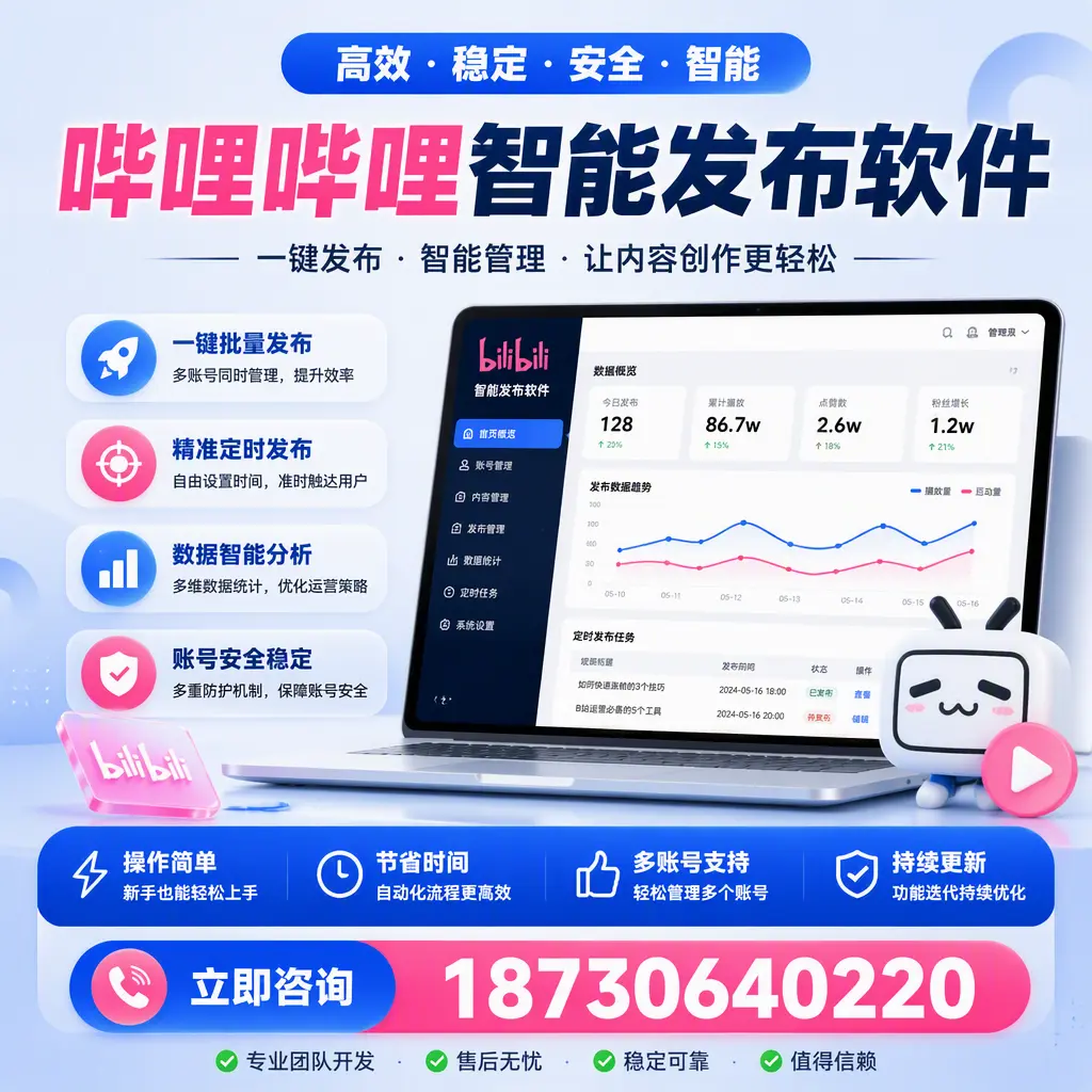 如何在 抚顺 制定有效的哔哩哔哩智能发布策略